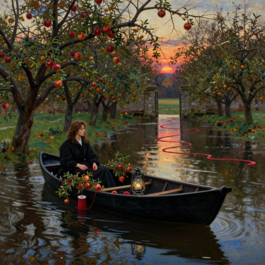 Elias study after The Lady of Shalott